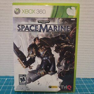Warhammer 40000 Space Marine Xbox 360 Missing Manual Video Game Tested